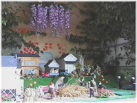 射穂神社の花の撓