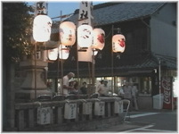 常夜燈のまつりの日